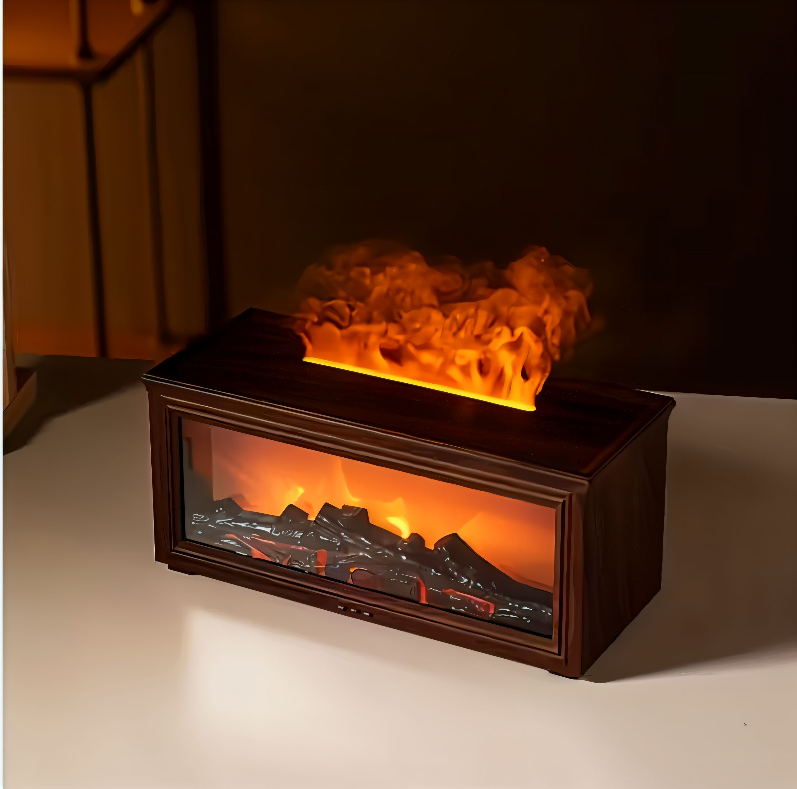 Cozy Fireplace Aroma Diffuser - Warmth & Relaxation Anytime!