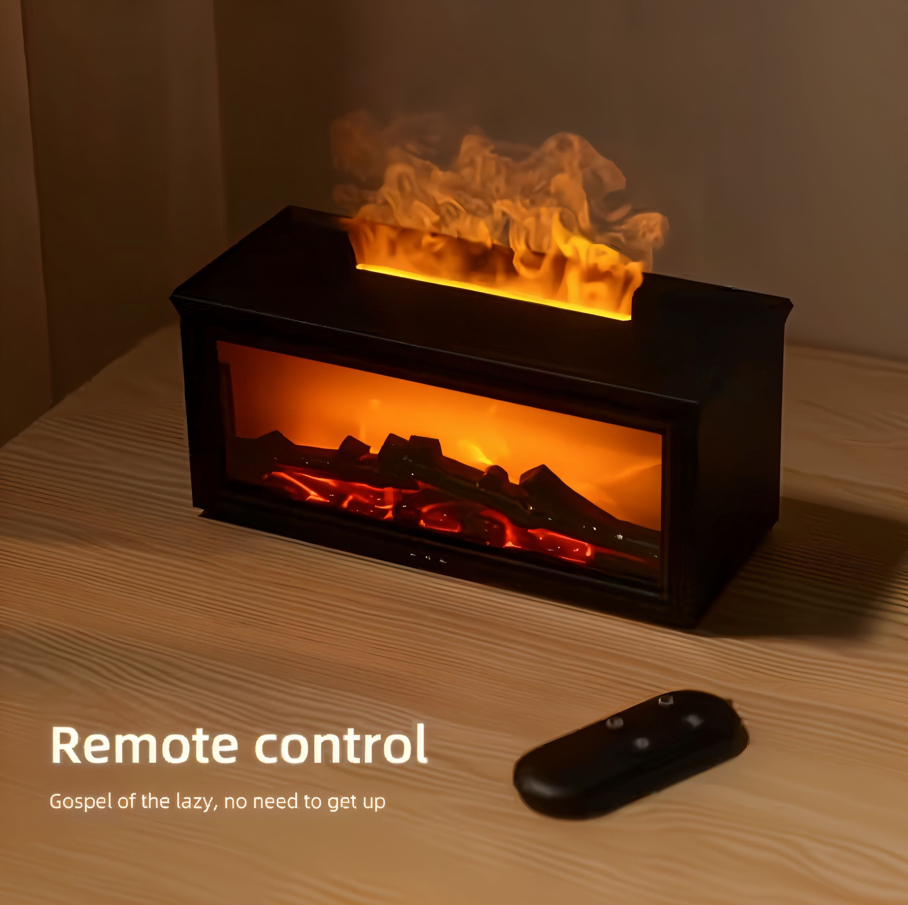 Cozy Fireplace Aroma Diffuser - Warmth & Relaxation Anytime!